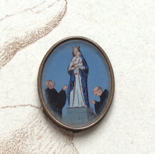 Miniature peinte fixé - miniature,