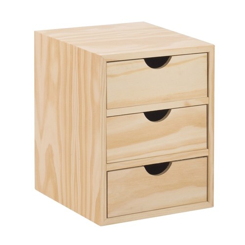 Commode bois massif naturel - massif,