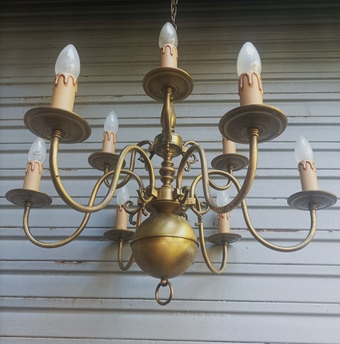 Important lustre feux - lustre, 9