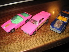 Lesney matchbox lot de 3 vehicules annees 1970 bon etat