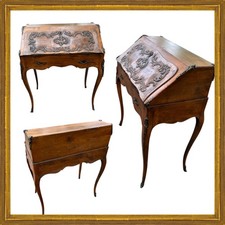 BONHEUR DU JOUR CAMPAGNARD -PETIT BUREAU  - EN BOIS BLOND STYLE LOUIS XV.