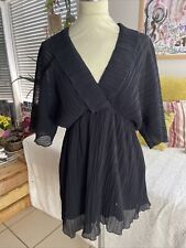 zara femme tunique short 36