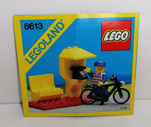 Notice lego legoland town 6613 - notice,