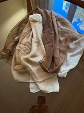 ECHARPE DE MARCEL GUILLEMIN VINTAGE EN SOIE  NEUF