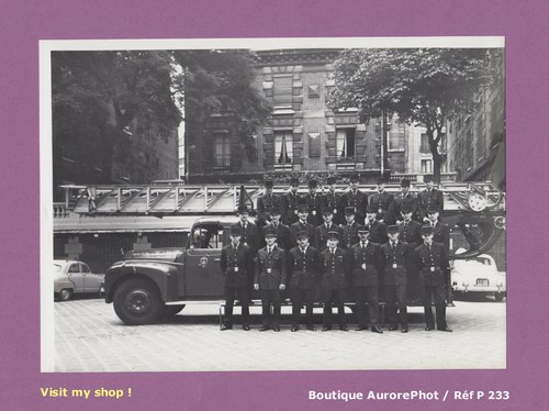 Tirage 1950 sapeurs - 1950,, sapeurs-pompiers