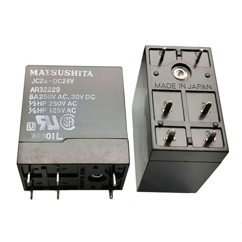 2pcs matsushita jc2a - matsushita, jc2a-dc24v