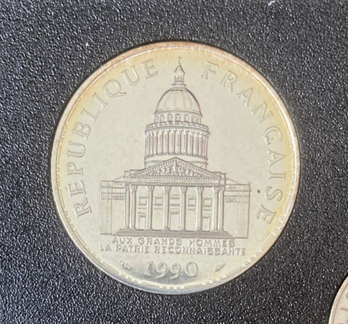 100 francs 1990 pantheon - francs,