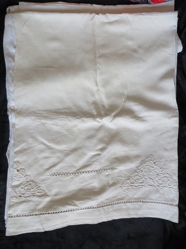 Linge ancien drap - :,