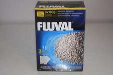 Aquarium Fluval Ammoniac Solvant 3 X 180g Paquets Poisson Média Eau Douce