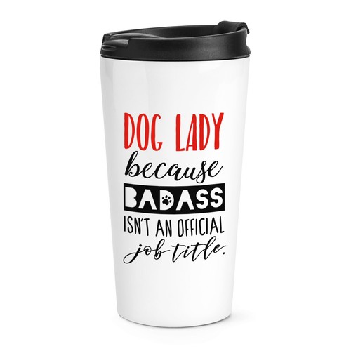 Chien femme parce - femme, badass