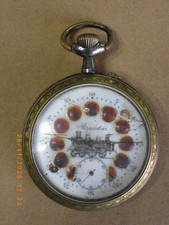 MONTRE GOUSSET RÉGULATEUR locomotive à restaurer ou pour pièces