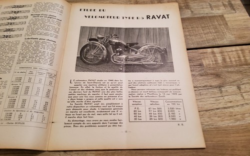 Revue technique moto ravat