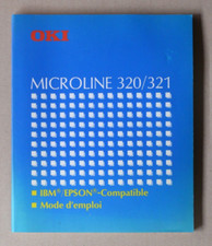 OKI MANUEL D'UTILISATION POUR IMPRIMANTE A AIGUILLES MICROLINE 320 / 321 - EN BE