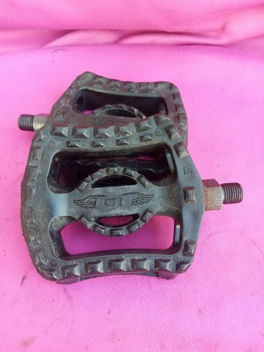 Bmx pedals old school black - bmx,