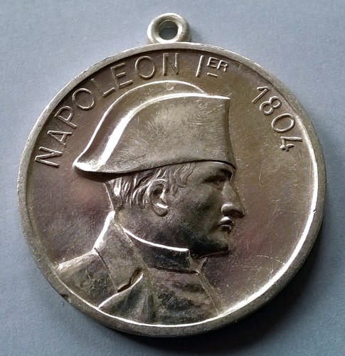 France médaille empereur - france:,
