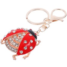 Porte-clés Coccinelle Porte-clés en métal créatif suspendu Porte-clés de