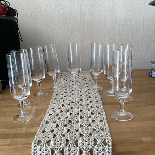 Coupes champagne cristal - À,