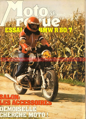 Moto revue 2337 bmw r80 - moto,