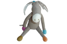 Doudou peluche âne 32 cm