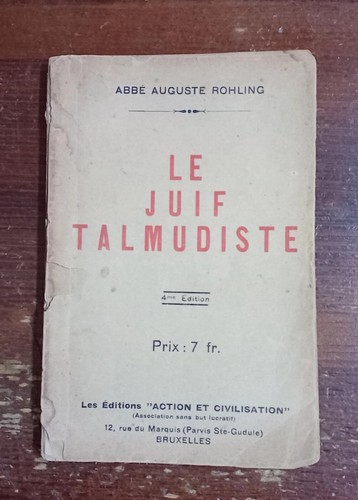 Livre juif talmudiste - le,