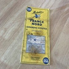 Carte routière ancienne