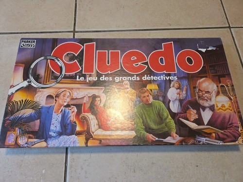 Jeu cluedo parker 1995 - jeu,