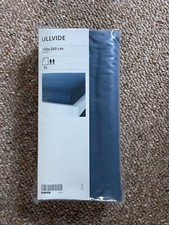 Ikea drap housse Ullvide 240X260 bleu sans taies d'oreiller