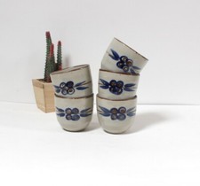 Tasses à café grès gris