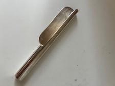 Ramasse miette de table lame tube métal argenté moderne NPA