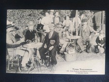 Carte postale Types Toulousains Pêcheurs A Pinsaguel N° 1243 cécodi Réédition