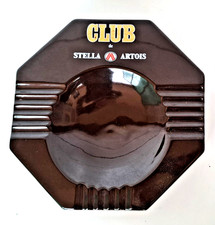 ANCIEN GRAND CENDRIER DE BIS  NEUF  STELLA ARTOIS  CLUB  25X25CM