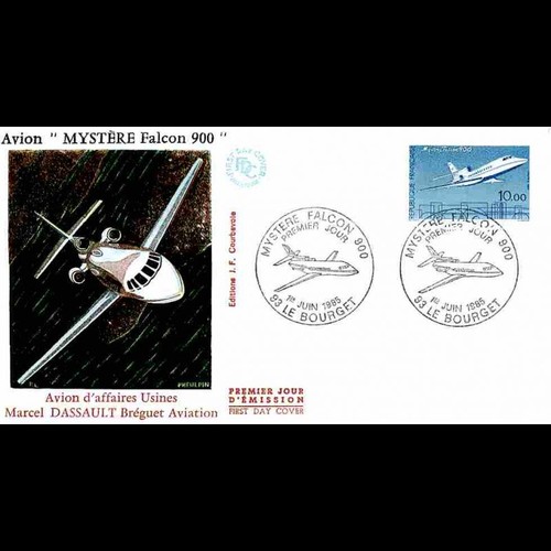 Fdc avion mystère falcon - -,