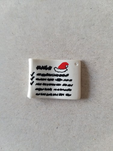 Playmobil lettre pere noel - -,