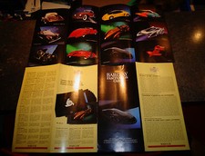 Gravure Barclay Fascination Cars Delahaye Duesenberg Hispano Suiza Colani 