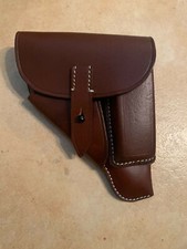 WW2 WWII - Reproduction Holster Walter PPK Allemand - Couleur Marron 
