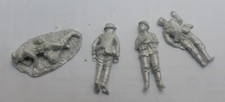 Soldats allemands WWII blessés et mort 1/72 german soldiers wounded