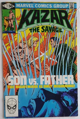 Comics zar the savage - ka-zar, 7