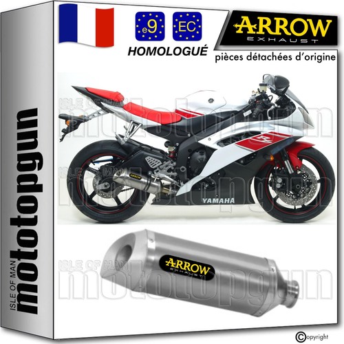 Arrow pot echappement approuve - arrow,