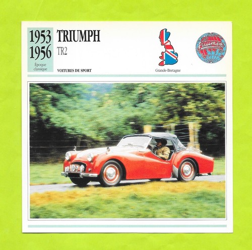 Fiche edito service triumph - service,
