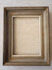 cadre photo bois Patine feuillure 18 cm x 13 frame Photo décoration miniature