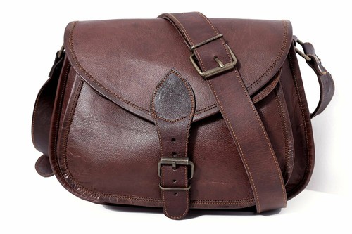 Sac main cuir - sac, À