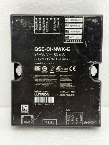 Lutron qse nwk - qse-ci-nwk-e, network
