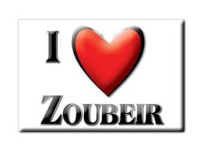 Zoubeir France Nom De Famille Prénom Cadeau Aimant Anniversaire Love