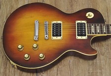 (Burny) FLG-90 Sunburst Made in Japan 1978 Vintage LP Type Solid Electric Guitar