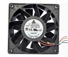 Delta PFB1224UHE 120x120x38mm 24 VDC 2.4A 48W 4-Wires Inverter Ventilateur