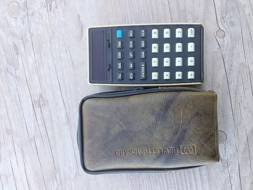 Calculatrice vintage hewlett - calculatrice,