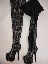 Bottes Python 39 42 43 44 45 46 47 Bolingier-Pologne Talons 15cm FS