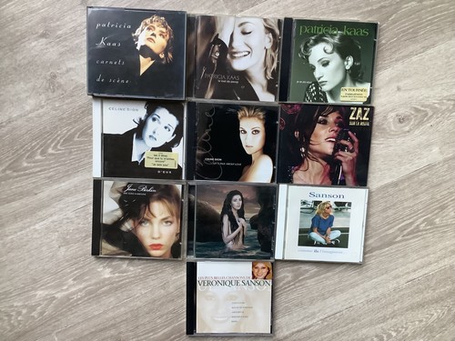 Lot varieté francaise - cd,
