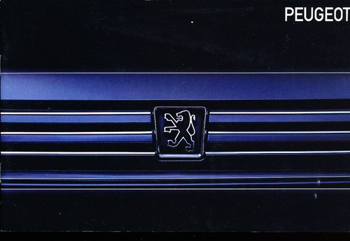 1990 peugeot page original - 1990, 16-page