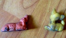 deux figurines esso gomme 1971